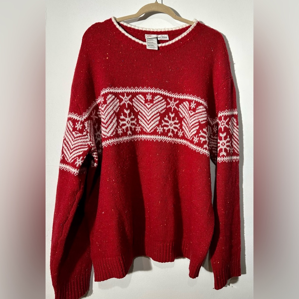 XXL Disney Snowflake Ugly Christmas Sweater Vintage